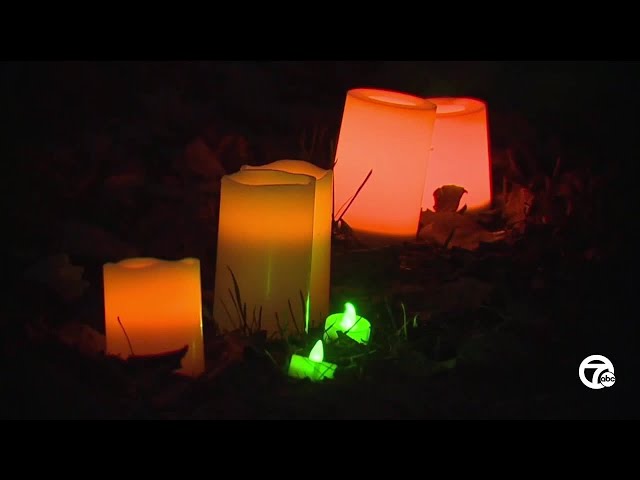 ⁣Prayer vigil held next to site of Orion Township condo explosion