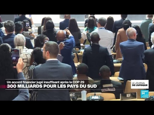 ⁣COP 29 - Un accord financier jugé insuffisant par les pays du sud • FRANCE 24