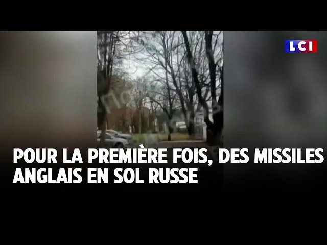 ⁣Pour la première fois, des missiles anglais en sol russe｜LCI