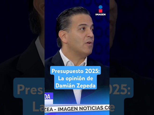 ⁣Presupuesto 2025: La opinión de Damián Zepeda | Shorts | Zea