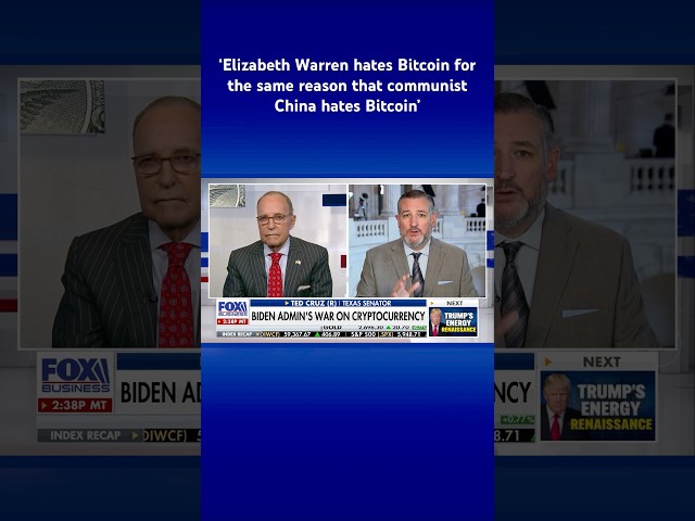 ⁣Sen. Cruz reveals the ‘single biggest threat’ to Bitcoin, crypto. #shorts