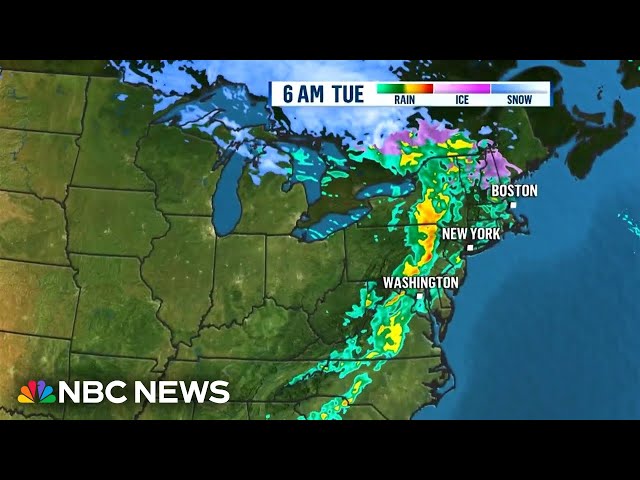 ⁣Coast to coast storms could disrupt Thanksgiving travel