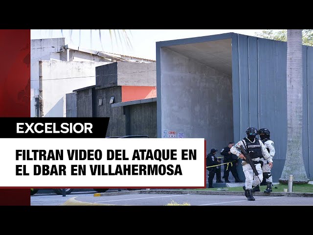 ⁣Filtran video del ataque en el DBar en Villahermosa, Tabasco; 6 muertos