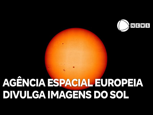 ⁣Agência Espacial Europeia divulga novas imagens de alta resolução do Sol