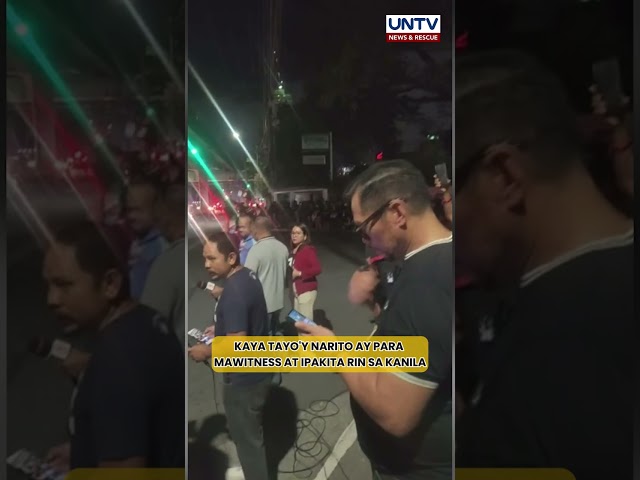 ⁣Supporters ni VP Sara, nagsagawa ng prayer rally sa Davao City