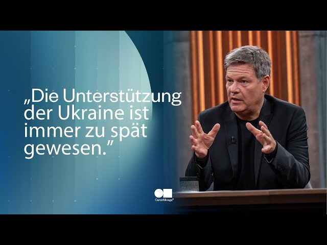 ⁣Vor den Neuwahlen - wie grün wird die Zukunft, Herr Habeck? | Caren Miosga