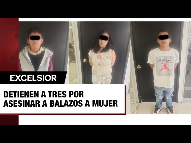 ⁣Detienen a tres por asesinar a balazos a mujer en Coyoacán