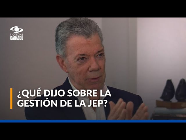 ⁣Juan Manuel Santos sobre el acuerdo de paz: “Proceso no avanza por incapacidad”