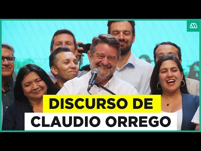 ⁣"Es momento de celebrar": Claudio Orrego se proclama como triunfador en elecciones por gob