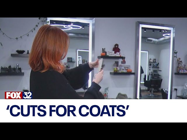 ⁣BANG! Salon hosts annual 'Cuts for Coats' drive