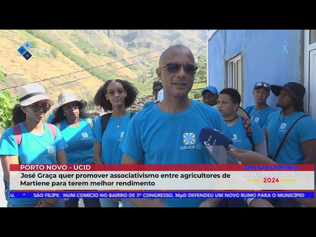 ⁣José Graça quer promover associativismo entre agricultores de Martiene para terem melhor rendimento