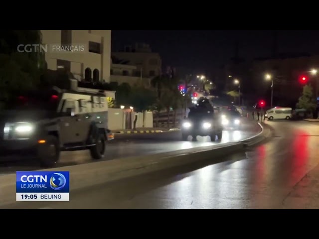 ⁣Moyen-Orient : un homme abattu après une fusillade près de l'ambassade d'Israël en Jordani