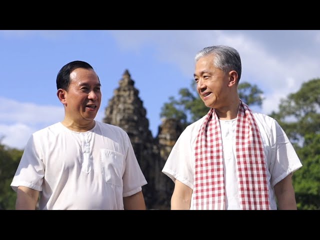 ⁣Chinese ambassador to Cambodia talks with Cambodian tourism minister