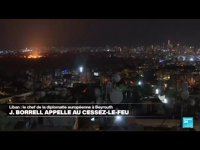 ⁣La banlieue sud de Beyrouth bombardée • FRANCE 24