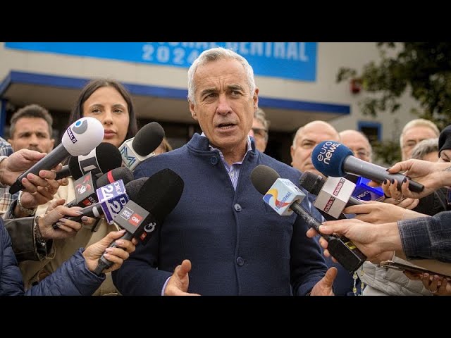 ⁣Populist Calin Georgescu takes surprise lead in Romania's presidential election