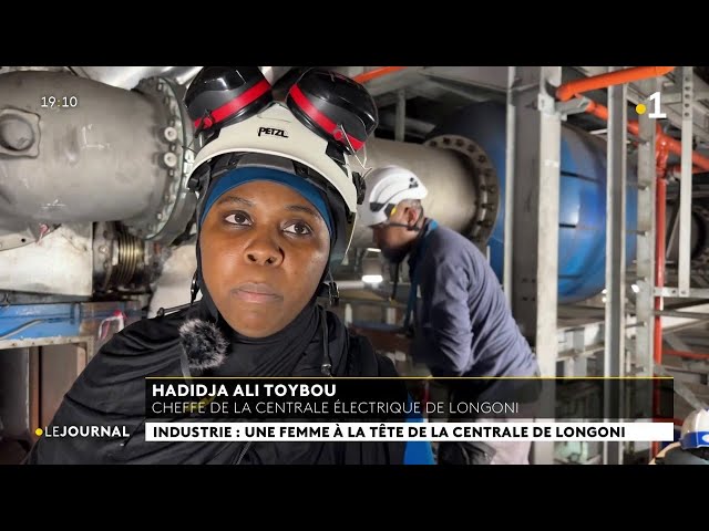 ⁣Industrie : une femme à la tête de la centrale de Longoni