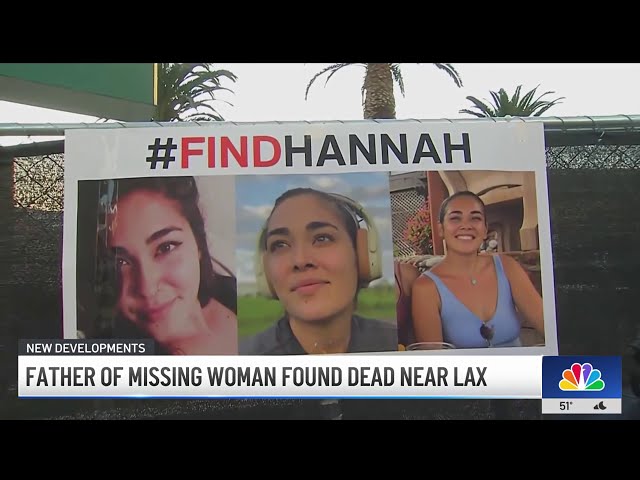 ⁣Father of missing Hawaii woman found dead near LAX