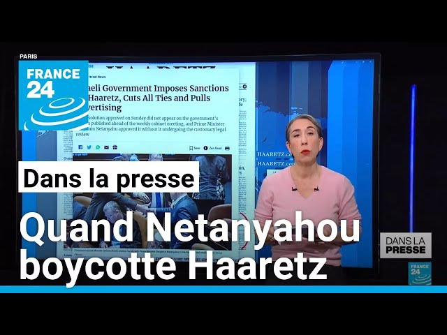 ⁣Boycott du journal Haaretz: "Une nouvelle étape vers le démantèlement de la démocratie"