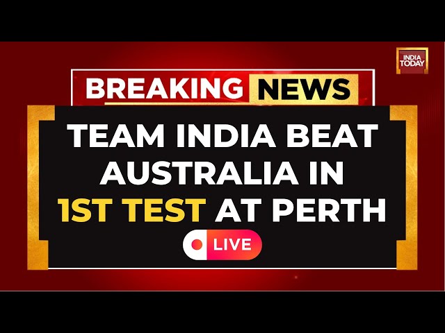 ⁣Team India Beat Australia in 1st Test at Perth | Historic Win | Border–Gavaskar Trophy | India Today