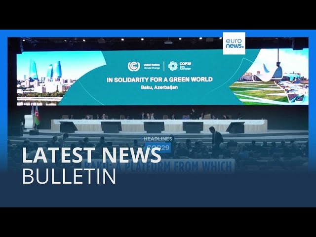 ⁣Latest news bulletin | November 25th – Midday