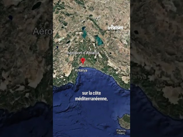 ⁣Un avion de ligne russe évacué d'urgence en Turquie après un incendie