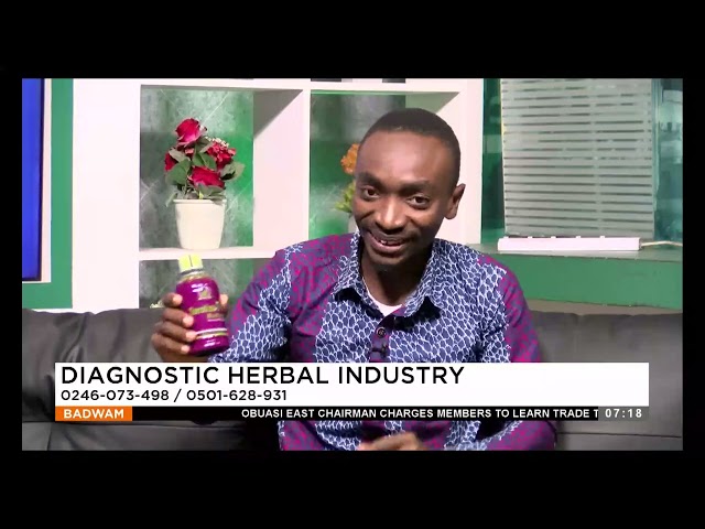 ⁣Diagnostic Herbal Industry - Badwam Afisem on Adom TV (25-11-24)