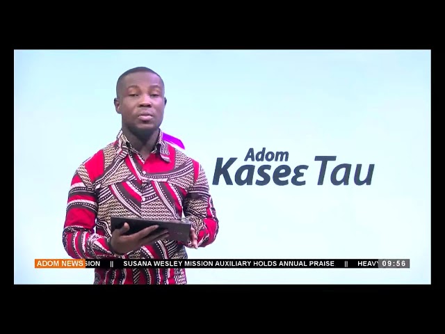 ⁣Kasie Tau At 9:55 AM on Adom TV (25-11-24)