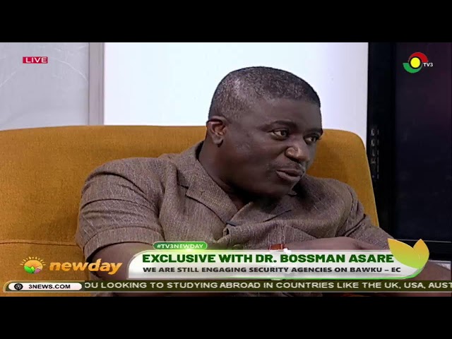 ⁣Exclusive interview with Dr. Bossman Asare on#TV3NewDay