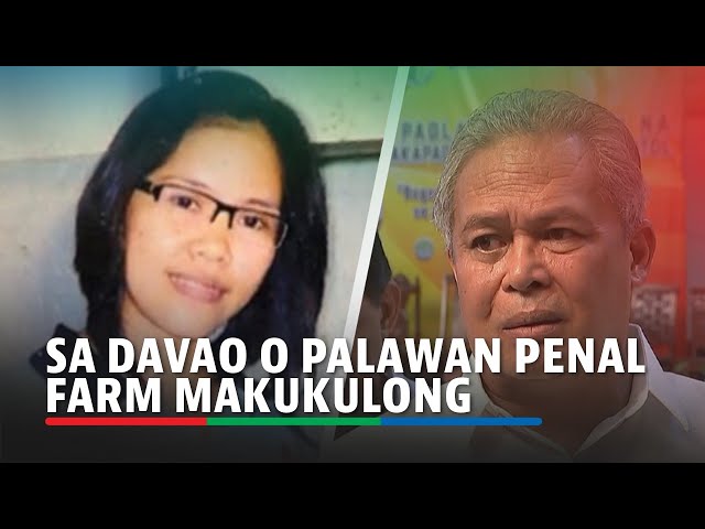 ⁣Mary Jane Veloso, posibleng sa penal farm sa Davao o Palawan dadalhin | ABS-CBN News