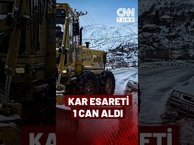 ⁣Malatya'da Kar Esareti 1 Can Aldı! Dağlık Alanda Mahsur Kalan 1 Kişi Yaşamını Yitirdi