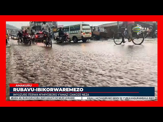 ⁣Rubavu: Babangamiwe n’ikibazo cy’imyuzure iterwa n’imiyoboro y’amazi idakoze neza