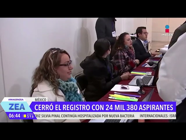 ⁣Postulaciones para la elección judicial cerraron con 24 mil 380 aspirantes