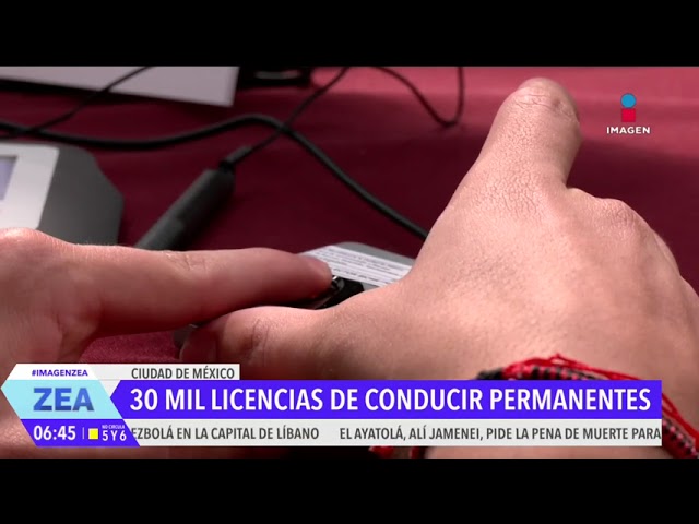 ⁣Licencia de conducir permanente: Se han emitido unas 30 mil en la CDMX