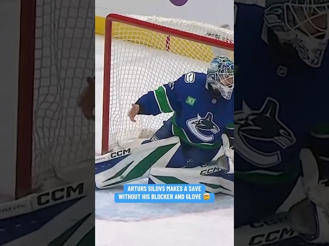 ⁣He Made A Save With No Blocker On His Hand ️