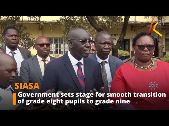 ⁣Government sets stage for smooth transition of grade eight pupils to grade nine