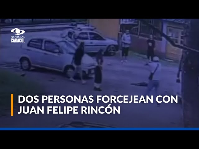 ⁣Video clave de la muerte del hijo del inspector general de la Policía