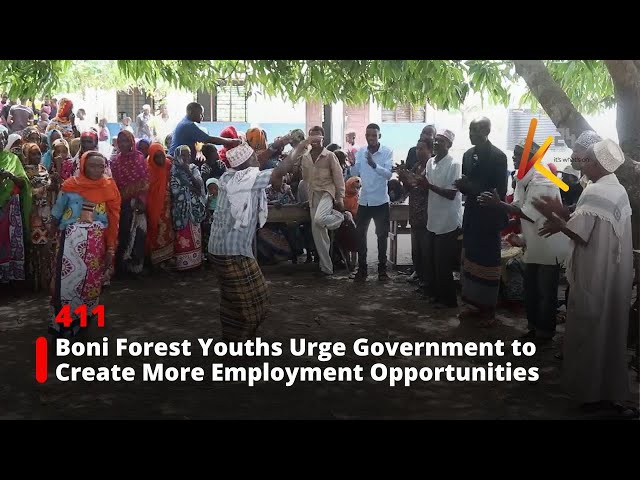 ⁣Boni Forest Youths Urge Government to Create More Employment Opportunities