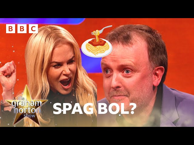 ⁣Chris McCausland asks Nicole Kidman out on a date!  | The Graham Norton Show - BBC