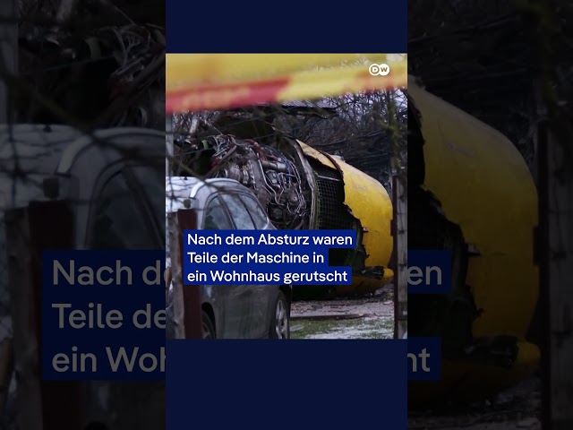 ⁣Mindestens ein Toter bei Absturz von Frachtflugzeug in Litauen | DW Nachrichten