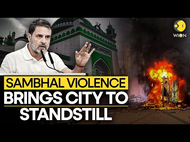 ⁣Sambhal Violence: Rahul Gandhi Blames BJP, Owaisi and Other Leaders React Strongly | WION Originals