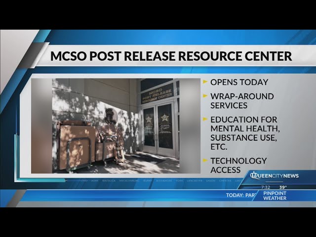 ⁣MCSO post-release resource center opens