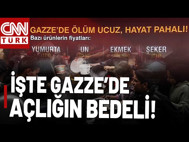 ⁣Yumurta 2.500, Un 6.900 TL! Gazze'de Açlığın Bedeli Çok Ağır...