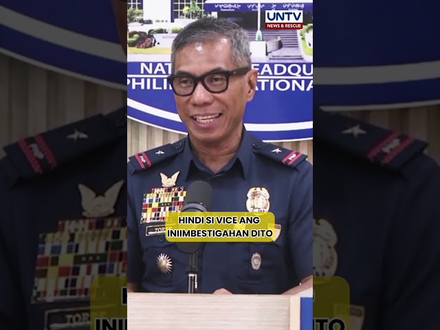 ⁣‘Hitman’ na kinausap umano ni VP Sara Duterte, iimbestigahan ng PNP-CIDG