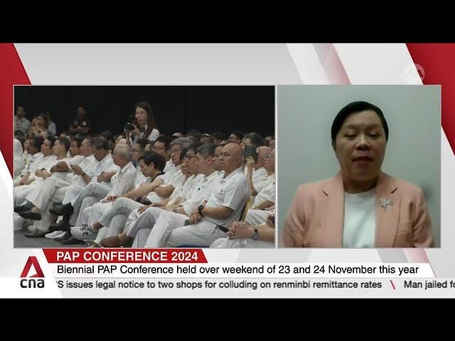 ⁣Dr Gillian Koh on announcements at PAP Convention