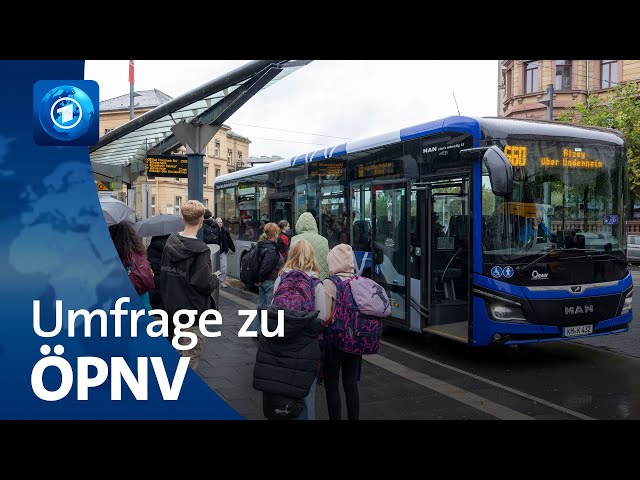 ⁣Mobilitätsregister 2024: Unzufriedenheit mit ÖPNV in Deutschland