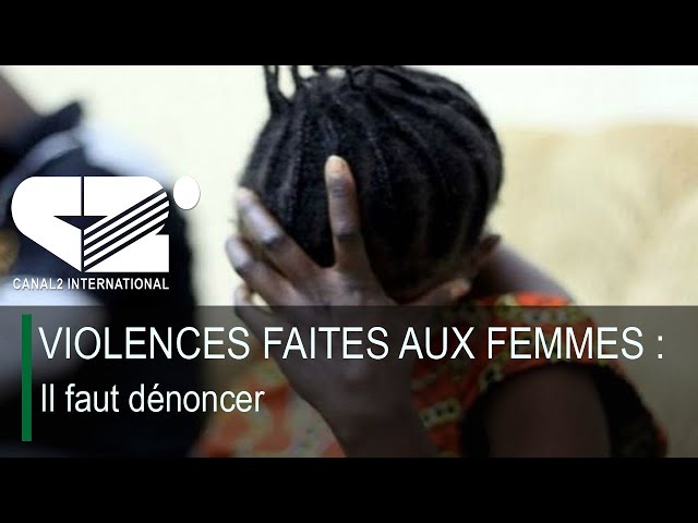 ⁣UN JOUR UN EVENEMENT - VIOLENCES FAITES AUX FEMMES : Il faut dénoncer