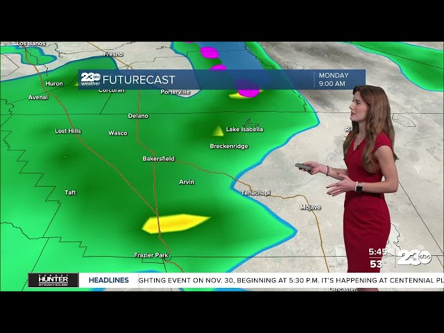 ⁣23ABC Morning Weather Update Nov. 25, 2024