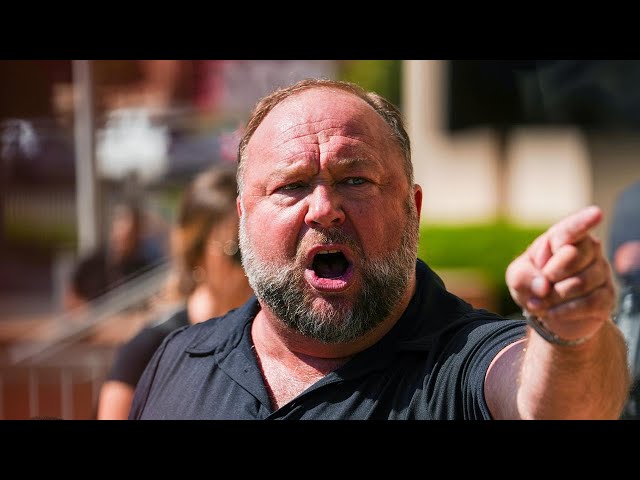 ⁣Judge to hear arguments in Alex Jones' push to stop The Onion from buying Infowars