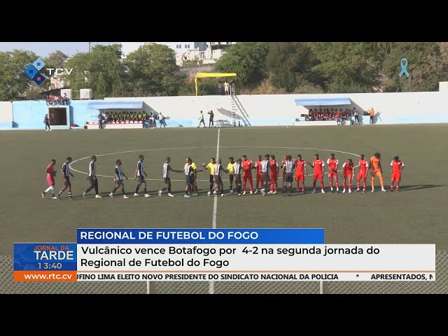 ⁣Vulcânico vence Botafogo por 4-2 na segunda jornada do Regional de Futebol do Fogo