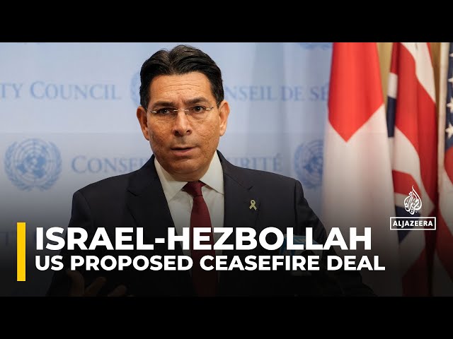 ⁣Israel’s UN ambassador says Lebanon ceasefire deal is close